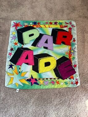 Multicolor Pop Art Square Silk Scarf - PARADE pride purse scarf charm neck tie